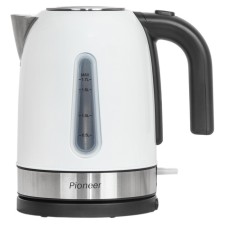 Pioneer KE556M kettles, metal, 1.7 l, 2200 watts, white