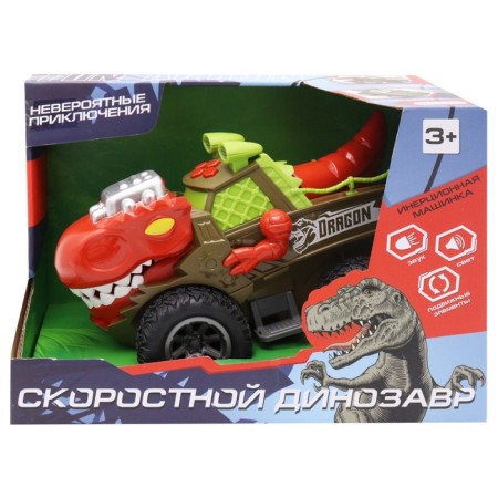 Inertial Funky Toys "Red Tyrannosaurus", with light and sound-3