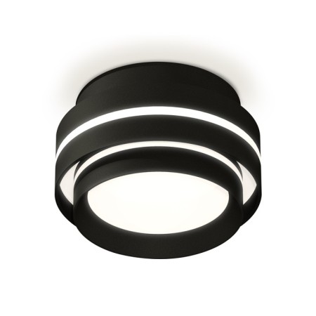 Ambrella Light Acrylic lamp, XS8414004, GX53 LED 12 W, black sand, white matte