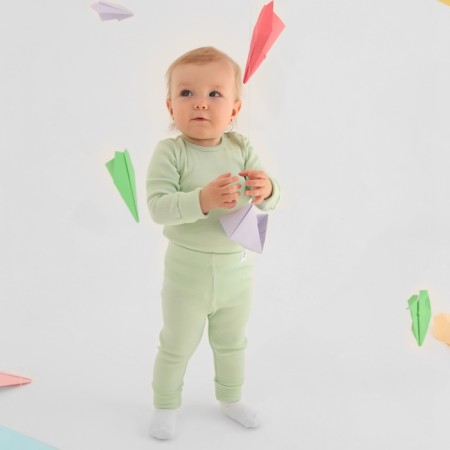 Body set Minaku: Basic Line Baby, Shallefei Color/Beige, Height 62-68-4