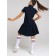 Dress-Polo for a girl, height 134 cm