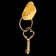 Tailor-Talisman "Key", natural amber
