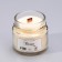 Aromatic candle made of soy wax in a bank, 75 g, white linen