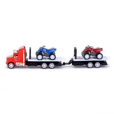 Inertia "carrier" truck with 2 ATVs, mix-1