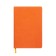 Leduced Diary A5, 140l, Cage, leatherette, elastic band, black cut, orange