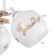 Gabriel chandelier 3x60W E27 white 46x46x28cm