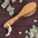 Dry massage brush, natural bristles, 79 bundles