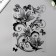 Decorative stickers Room Decor "Flower Fantasy" 29x41 cm