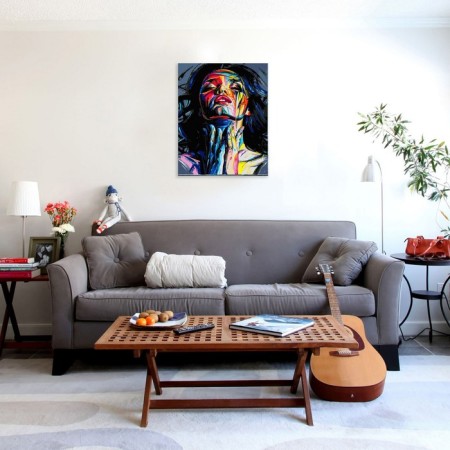 Picture on the numbers "Abstract painting", 40 × 50 cm, 21 color-1