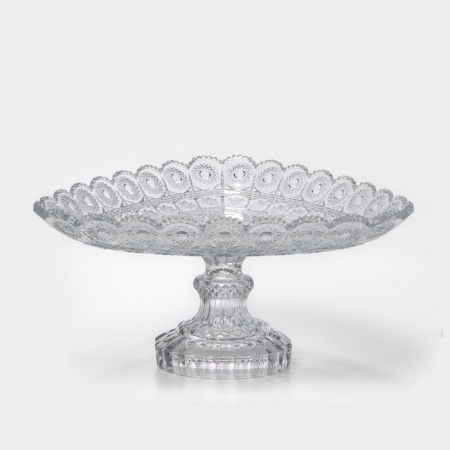 Glass vase on the Mey-Ji leg
