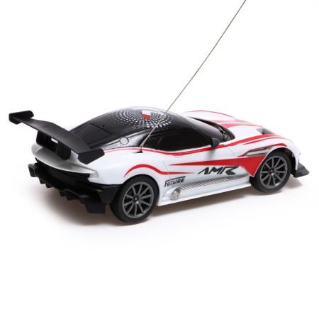 Radio -controlled machine "Shokukar", a scale of 1:22, works from batteries, white color-2