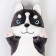Soft toy "Husky", 80 cm, gray-white color