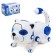 A cat-toy "cat", works on batteries, light and sound effects, mix
