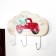 Decorative tree hooks "Truck with succulents" 19x26.5x4.5 cm