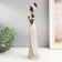 Polystone souvenir "African in a wicker dress" White 27x8x6 cm