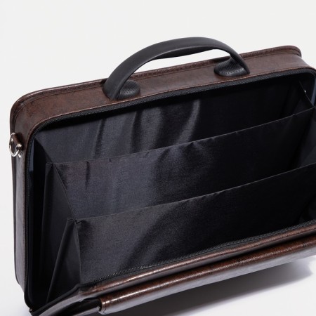 Male bag, "Alex", brown color-5