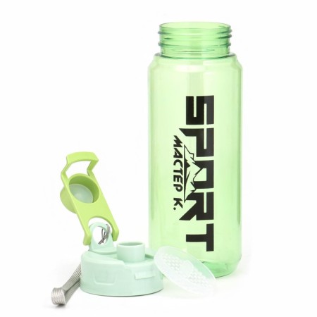 Water bottle, 700 ml, "Master K. Sport", 22.5 x 7.5 cm, green-1