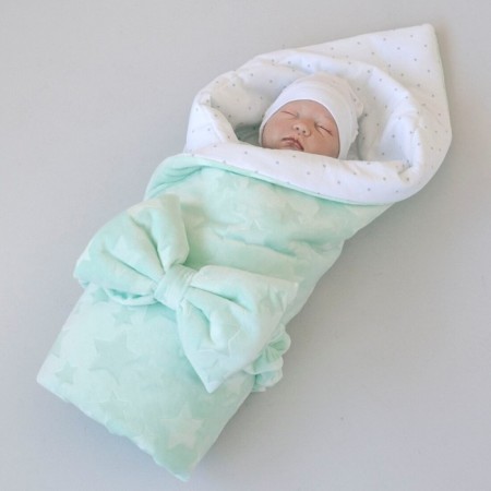 Kinderlitto “New Stars” discharge kit, 4 items, height 50-56 cm, menthol color-1