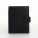 Male purse on 3 in 1 button, department for car documents, passports, black color