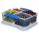 Container rectangular four -section, 1.74 liters