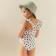 Swimsuit Assed children's minku color white growth 122-128 cm