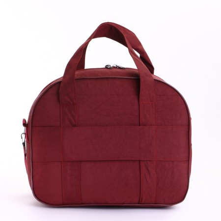 Small 37 l (s) suitcase with a Sacvoyage bag, lightning department, with extension, purple color-10