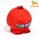 Brying toy "Monster" for dogs, 8.5 x 7 cm, red