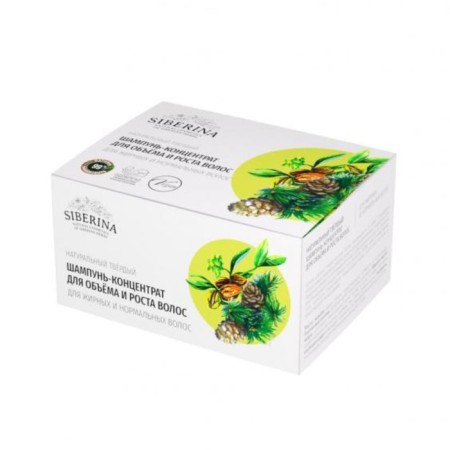 Hand-shaped natural shampoo-concentrate "For the volume and growth of hair", 50 g