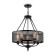 Caustra Freya FR4166-PL-05C-BL CONTE, 500x500x1600 mm, E27, 5x60W, brown color