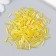 Beads "Zlatka" Glass 10 g, size 3 ", 6 mm, No. 0170 Yellow 93" 78561