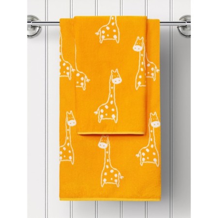 Tricks Giraffe, size 70x130 cm, orange color-3