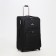Big suitcase 28 ", a lightning department, code castle, 3 wheels, 2 outer pockets, black color