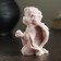 Souvenir "Angel with roses sitting" 6.2cm