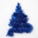 Girland "Mishura" 1 m Rosa, IP20, blue thread, 22 LED, 6 layers, d = 7 cm, white glow, CR2032X2
