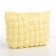 Lightning cosmetic bag, yellow color