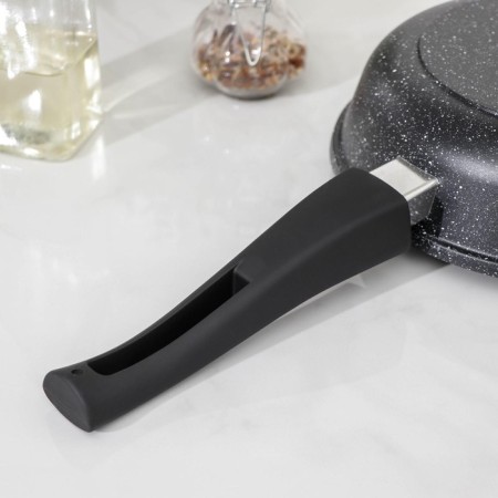 The frying pan “Elite”, D = 22 cm, removable handle, anti -stick coating, color gray color-4