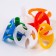 Holder-is a ball for balls, d = 5 mm, color mix, set of 100 pcs.