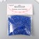 Set of beads "needlework" plastic, diameter 3 mm, 25 g, royal blue