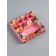 Box for 8 sweets + chocolate, with the “Congratulations” window, 17.7 x 17.8 x 3.8 cm. Confectionery packaging