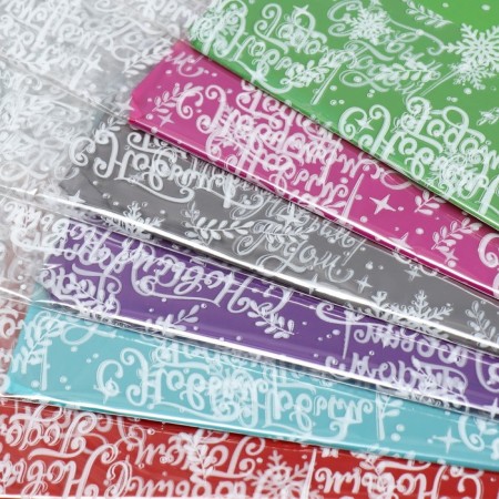 Gift package with a hard bottom "New Year's gifts", 11x 17 x 60 cm, New Year-4