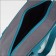 Lightning bag, external pocket, textura, gray/turquoise color