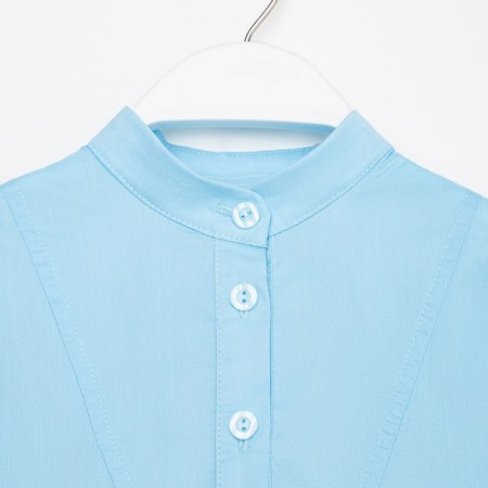 Платье для девочки MINAKU: Cotton collection цвет голубой, рост 116-9