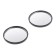 Spherical mirror Torso, 50 mm, gray, set 2 pcs