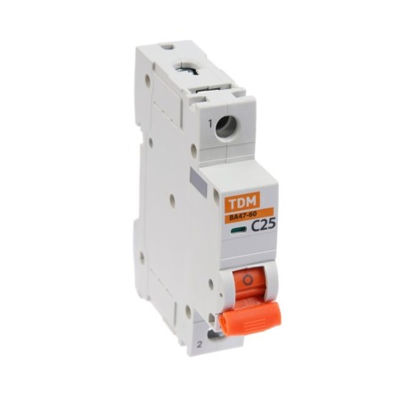 Switch automatic TDM VAL47-60, 1P, 25 A, 6 KA, C, SQ0223-0079