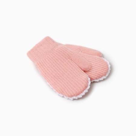 Baby mittens minku, pink color, 18 cm-1