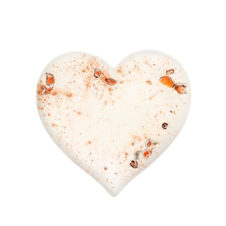 Mineral stone "Fluffy Happiness" for rodents with carrots and red clay, 12 g