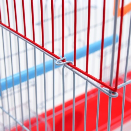 Poultry cell is equipped BD-1/4F, 30 x 23 x 39 cm, red-10