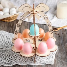 Easter egg stand, 9 cells, 22 × 22 × 29 cm