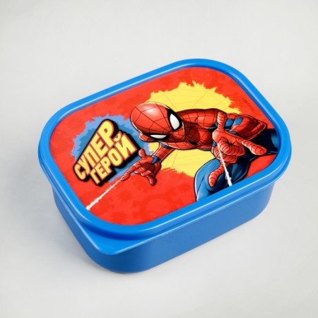 Lunch-Box rectangular, 500 ml, spider-spider "superhero" mix-2
