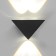 Feub lamp 3xLED 3W 4000K IP66 Black 13.2x4x7.8 cm